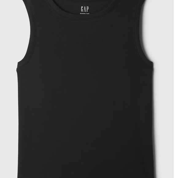 Modern Shell Tank Top Gap Black - Picture 2 of 5